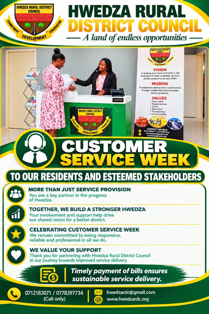 Customer Service Week flier